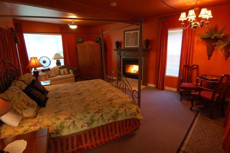 Auberge Le Tricorne North Hatley Rum bild